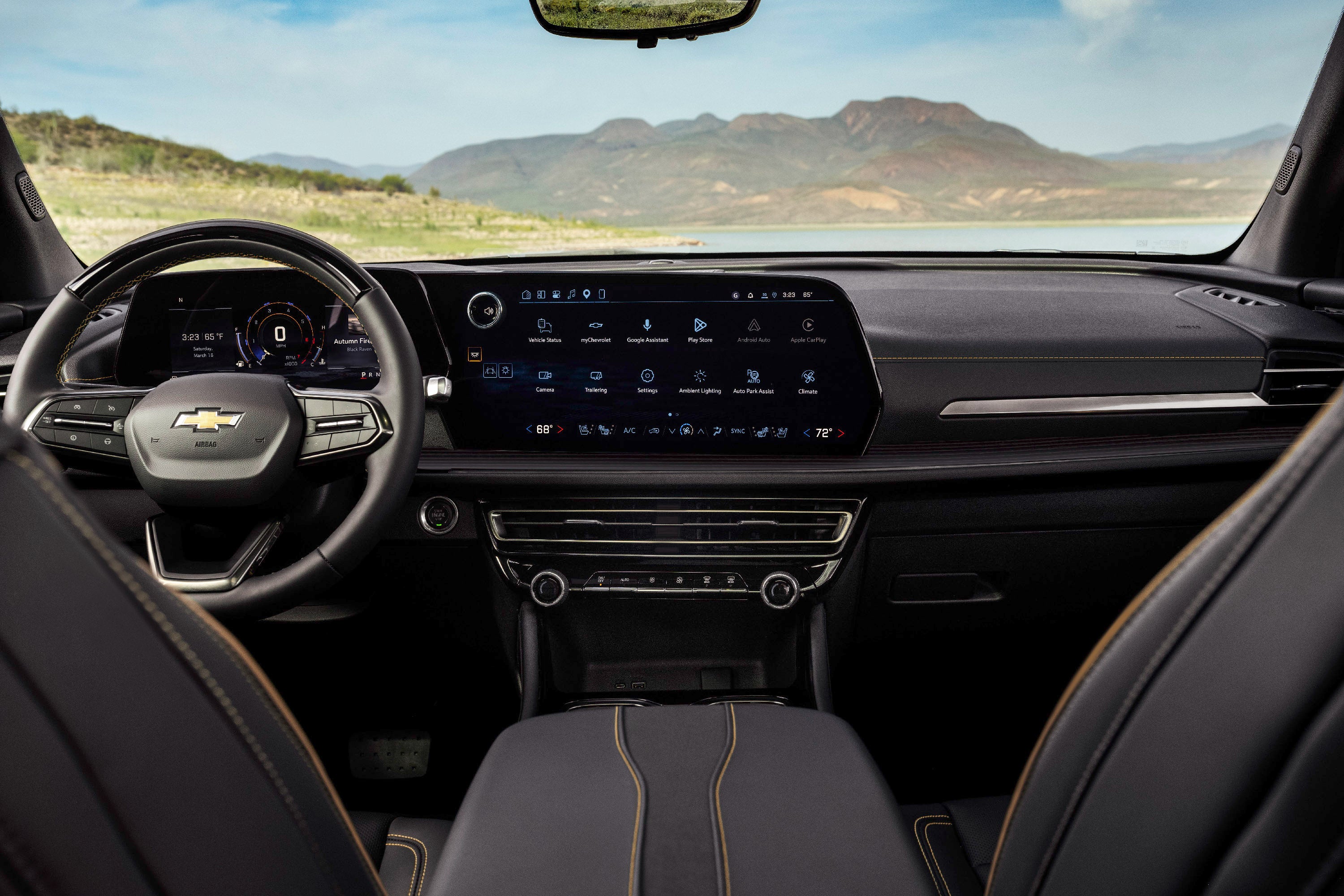 2027 Chevy Traverse front dashboard