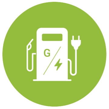 Plug-in Hybrid Electric Vehicle icon